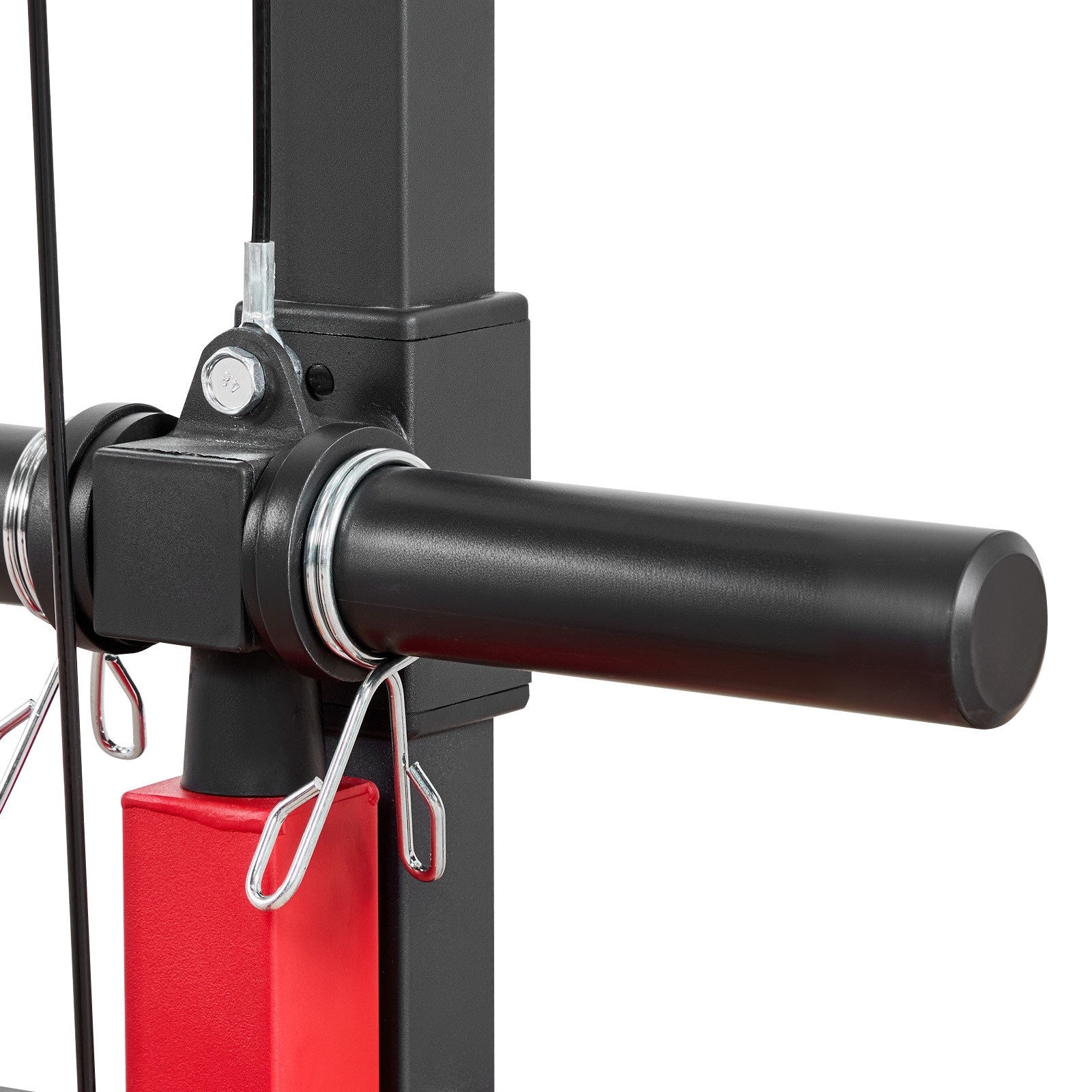 Uimoso 2-in-1 LAT Pull Down Machine with Adjustable 3-Level Seat