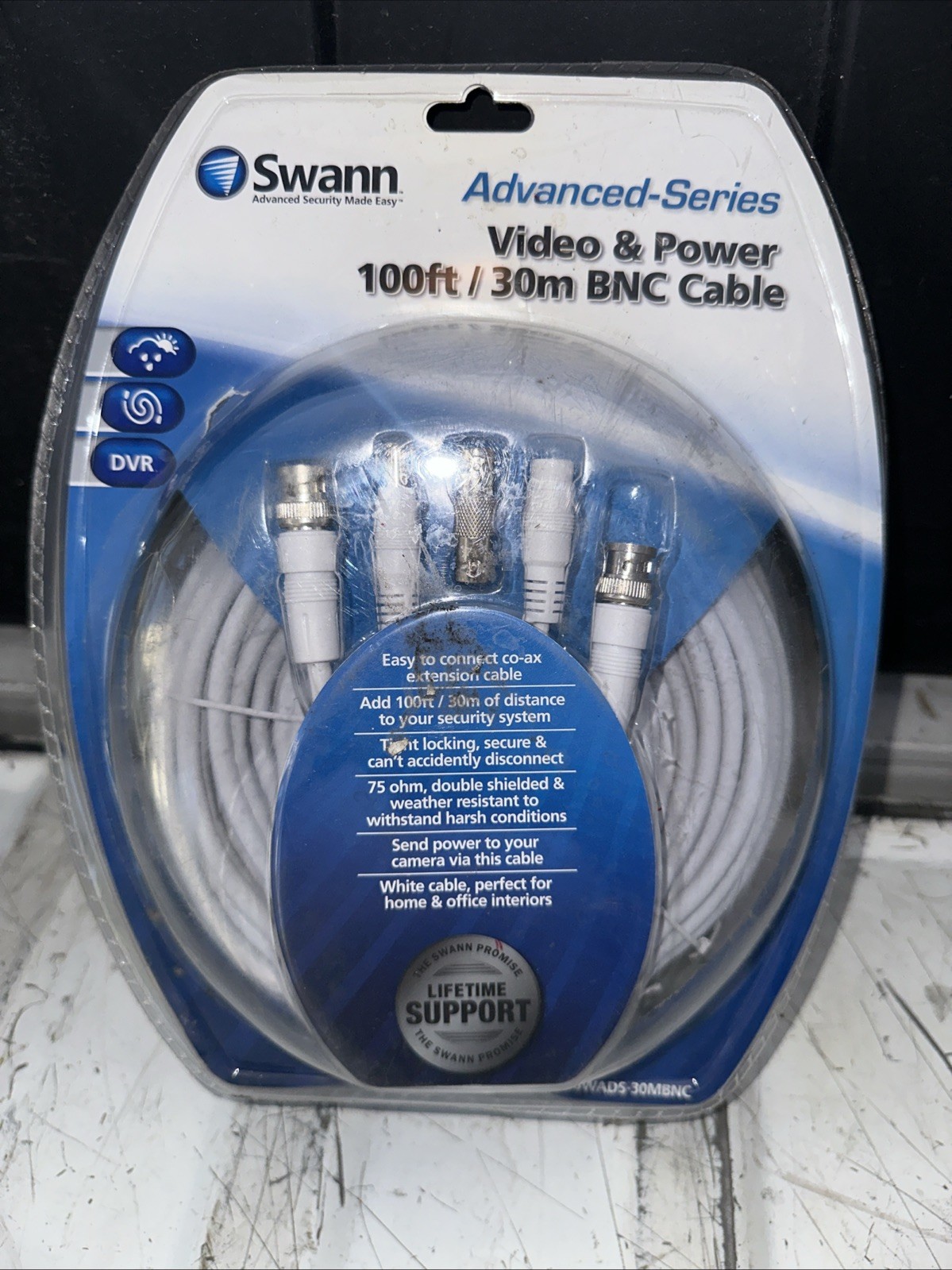 Swann 100 ft Security Cable New In Package