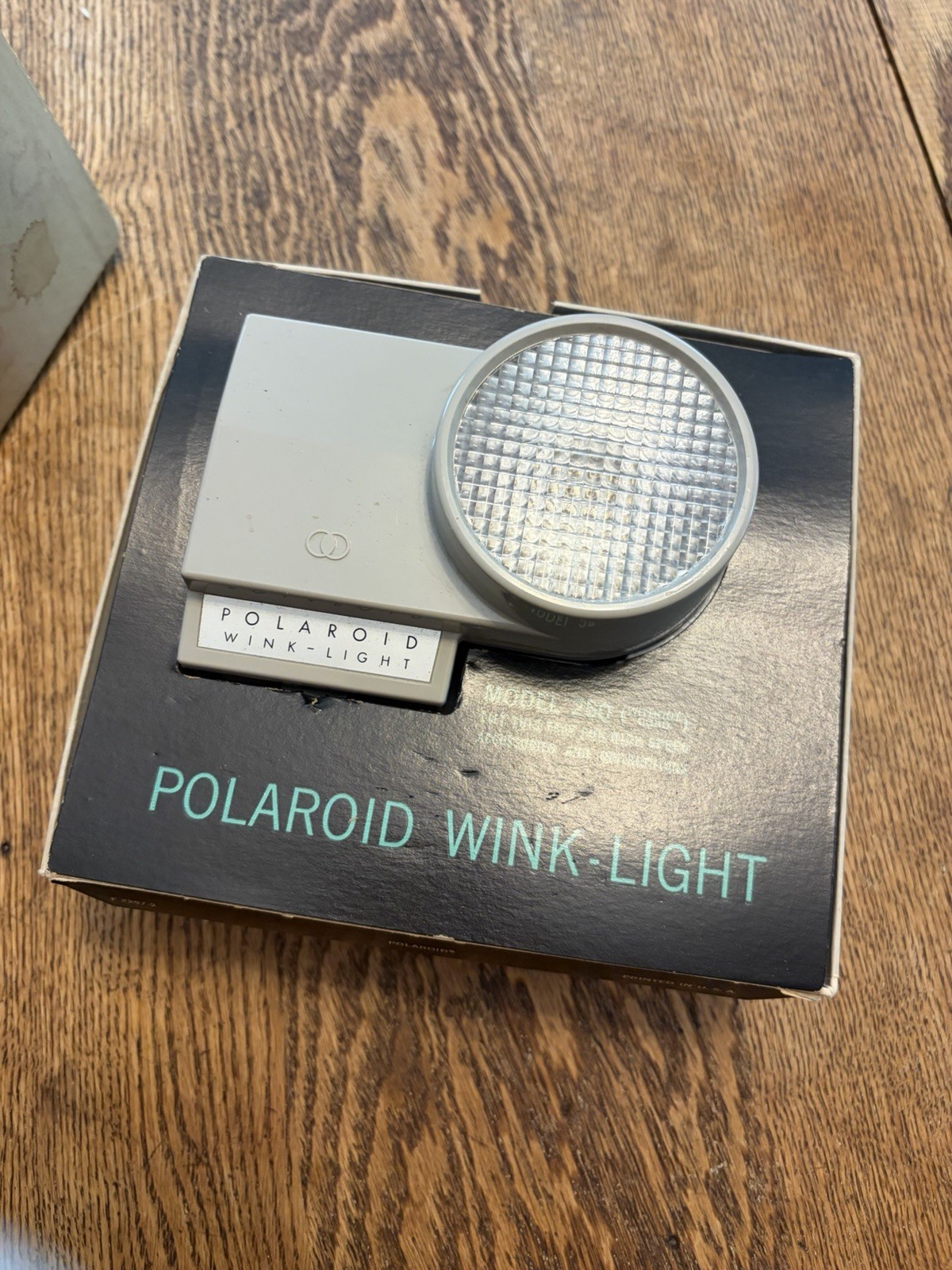Vintage Polaroid Model 250 Wink-Light / flash light -Flash for Land Cameras