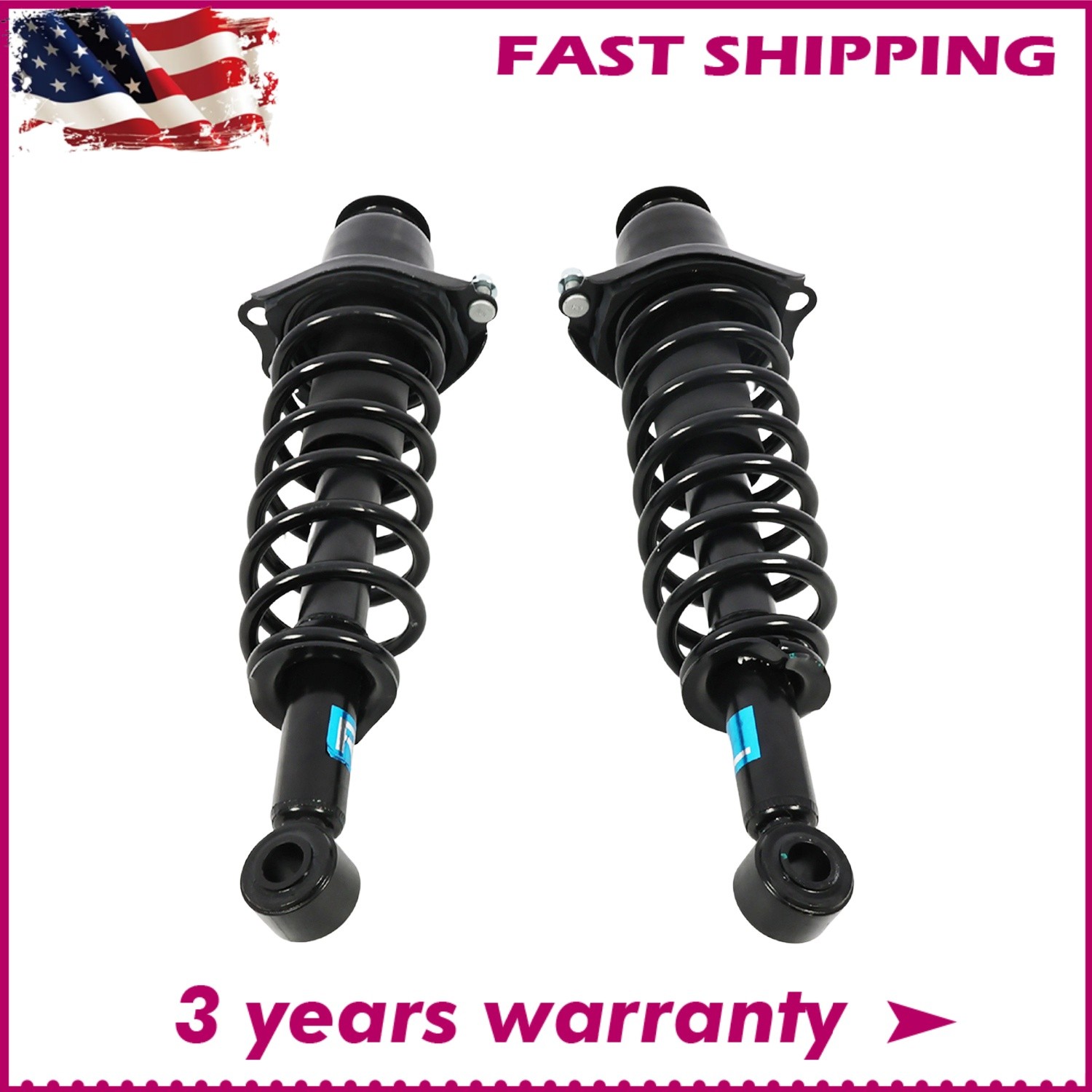 Rear Left+Right Shocks Absorbers Set For 2003-2008 Toyota corolla