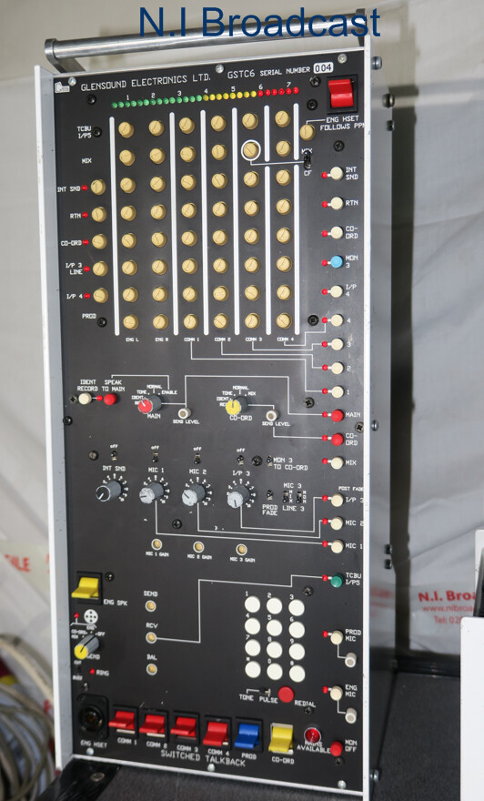 Glensound commentators / intercom / talkback system / units