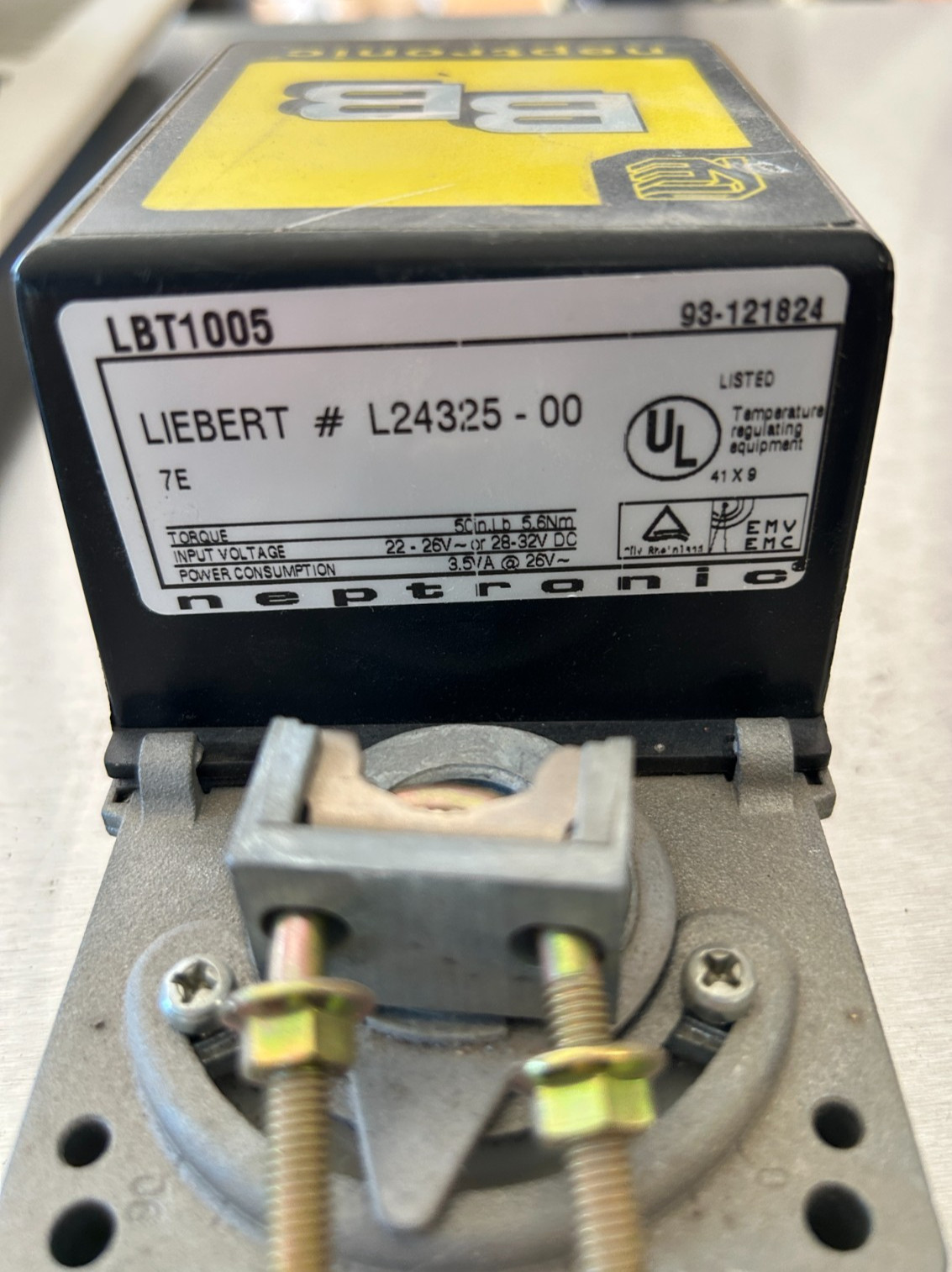 Neptronic Liebert LBT1005 Actuator New