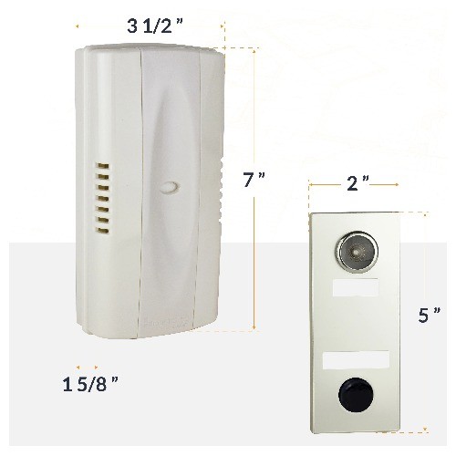 Newhouse Hardware MC145S Wireless Mechanical Two-Note Chime