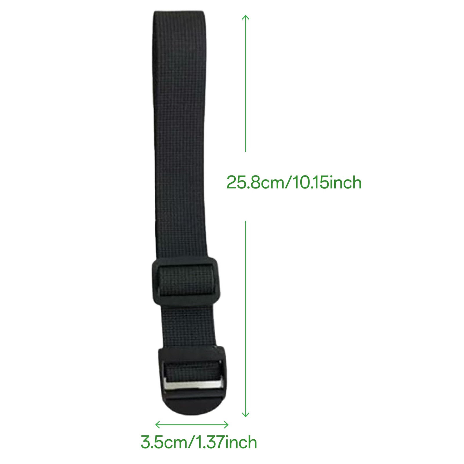4 Pack Backpack Extender Strap Extension Connector, Adjustable Buckles for Tr...