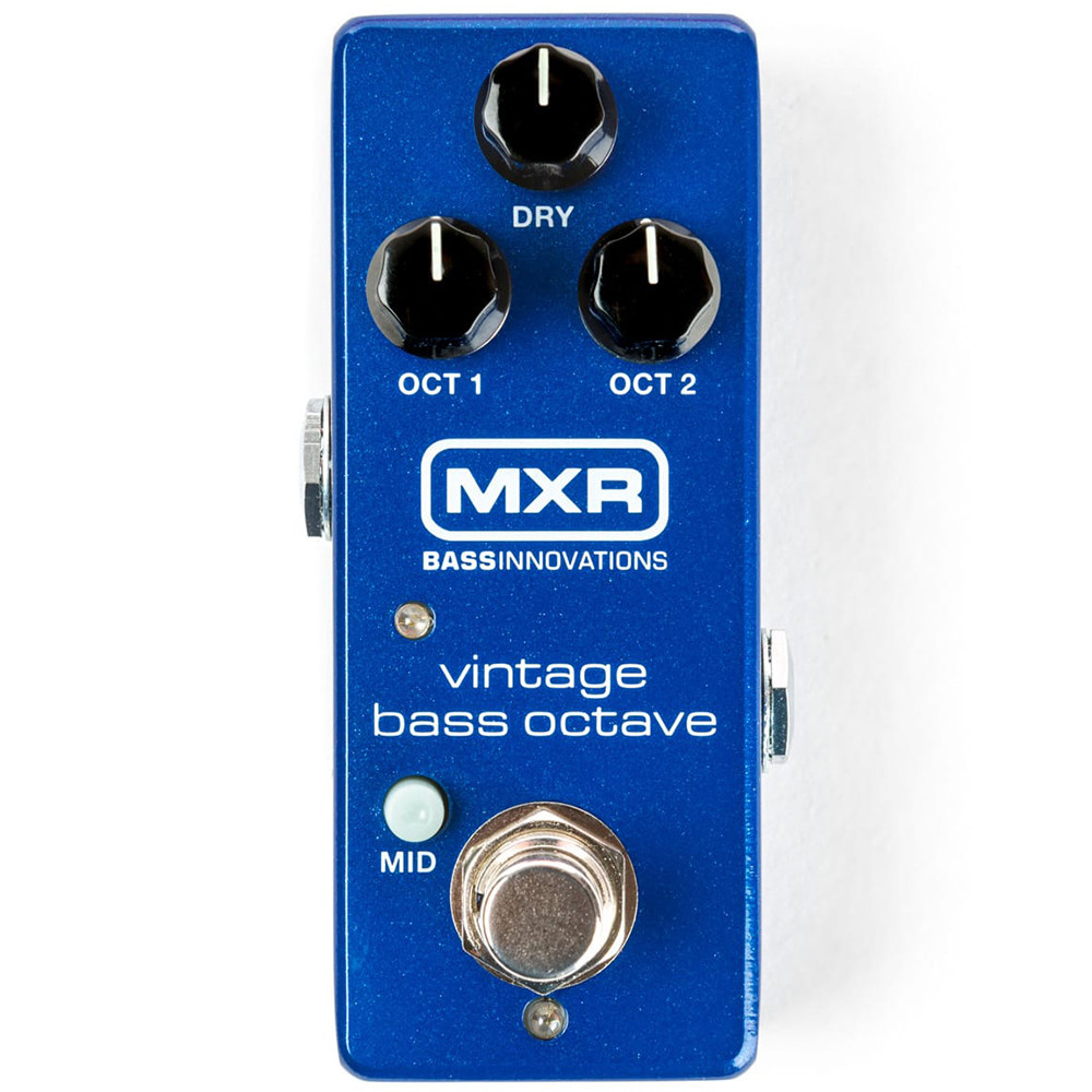 MXR Vintage Bass Octave Mini Housing Octave Octaver Bass Guitar Pedal Mid Boost