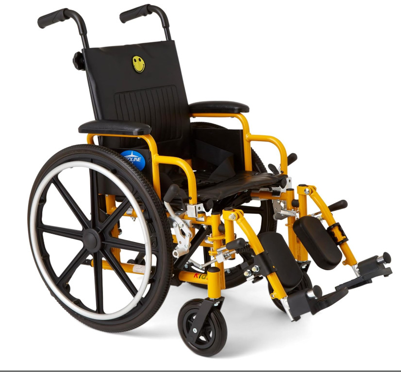 Pediatric Wheelchair for Children - Promoting Comfort and Mobility, 14”W X 12”D