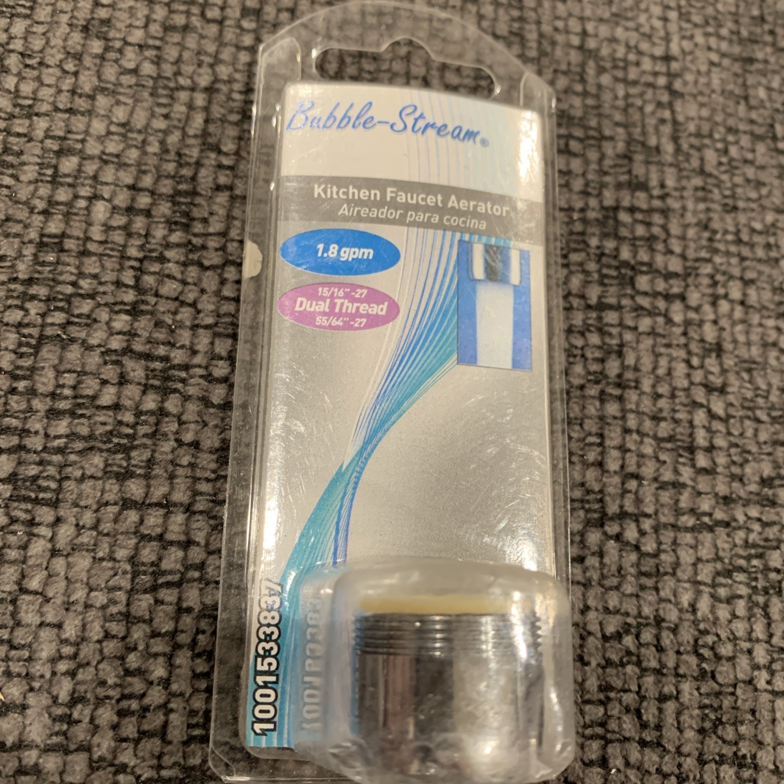 Bubble-Stream 1.8 GPM Dual-Thread Ultra PCA Water-Saving Faucet Aerator