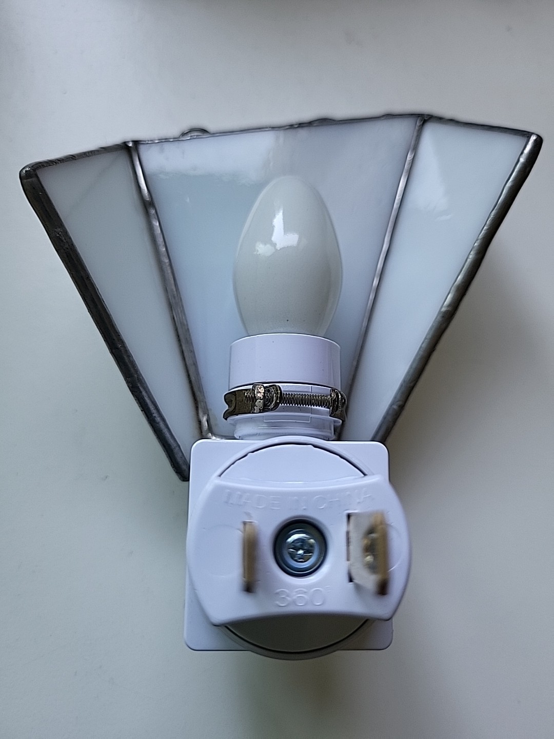Hearts Stained Glass Nightlight