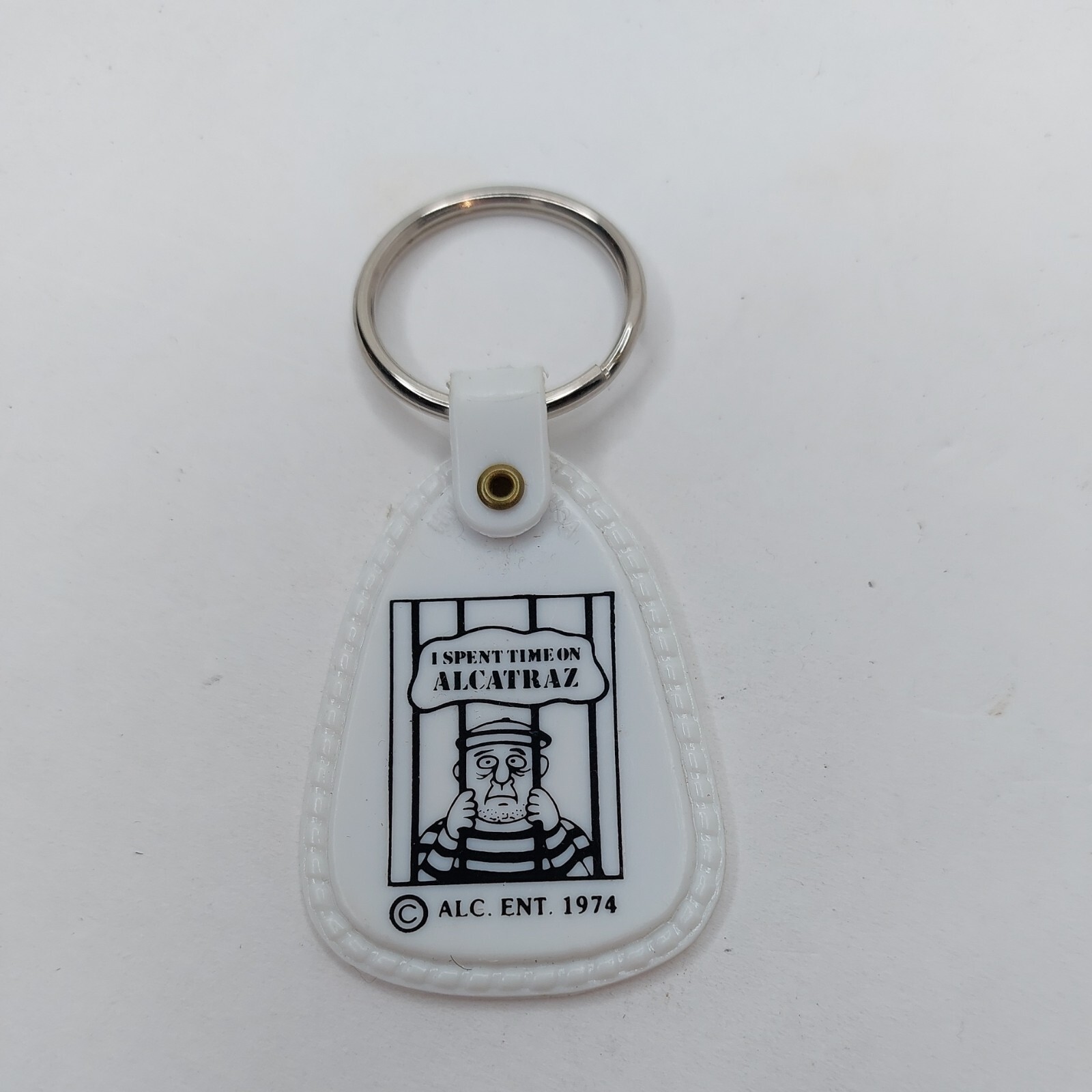 Vintage Alcatraz Key Chain 1974  I spent time on Alcatraz