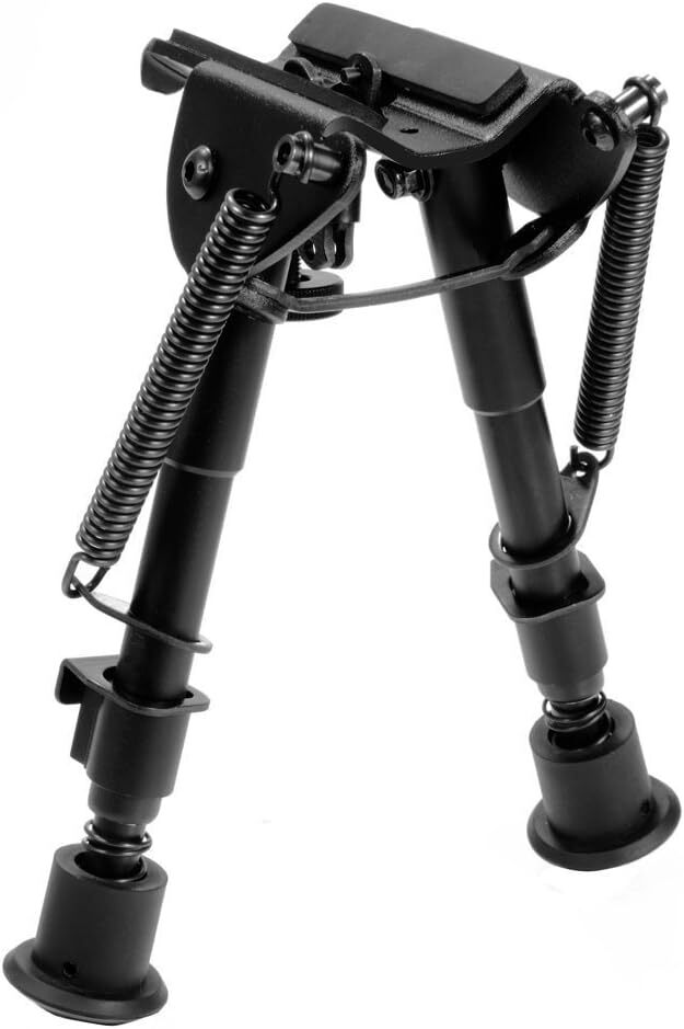 Bipode Para Rifle De Caza - Rifl Tactico Super Resistente Ajustable De 6 A Nuevo