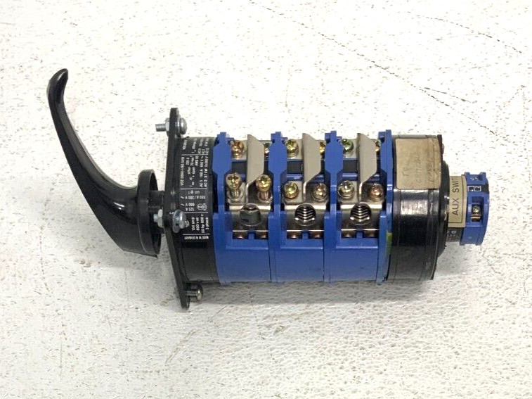 Kraus & Naimer C125 VDE 0660-1/BS 5419 Rotary Cam Switch Screw Terminal Block