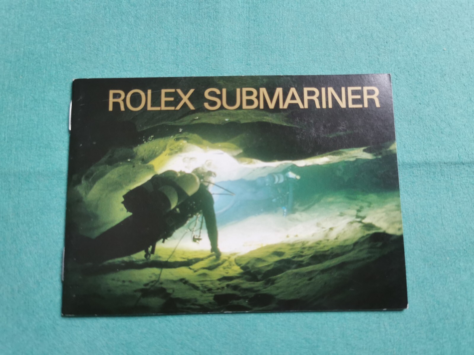 Rolex vintage booklet spanish language 1996 for submariner or sea-dweller models