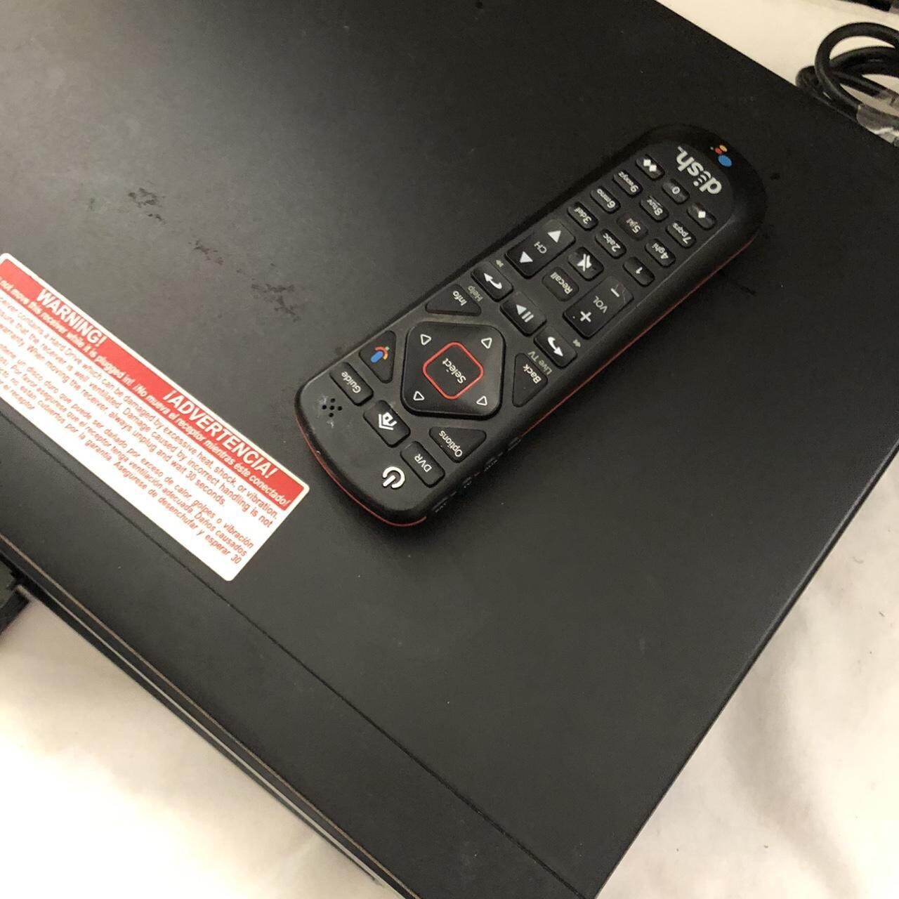 Bundle Lot Dish Network Hopper & Hopper With Sling Plus Remote