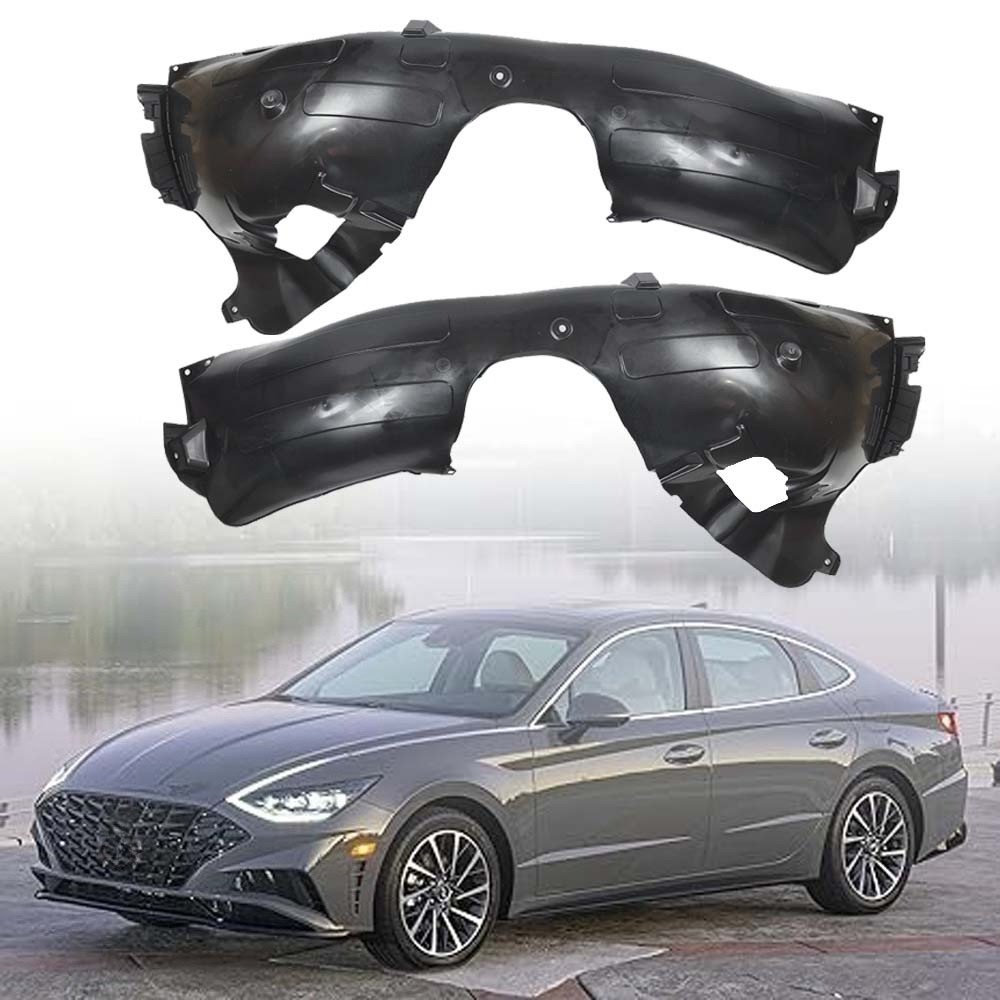 Fender Liner Set For 2020 2021 2022 Hyundai Sonata Front Left Right