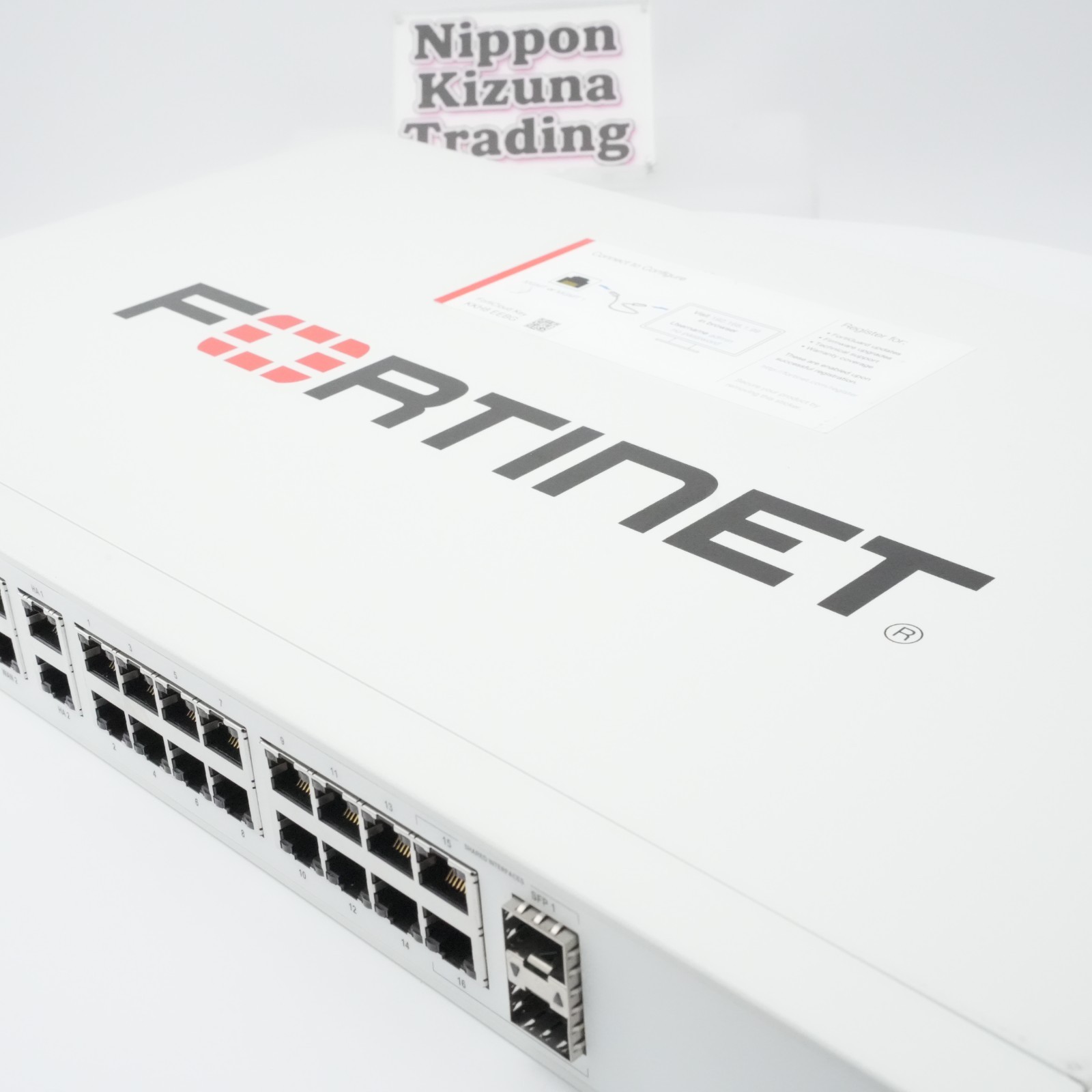 Fortinet FortiGate 101E FG-101E Firewall Security Appliance Tested Working Japan
