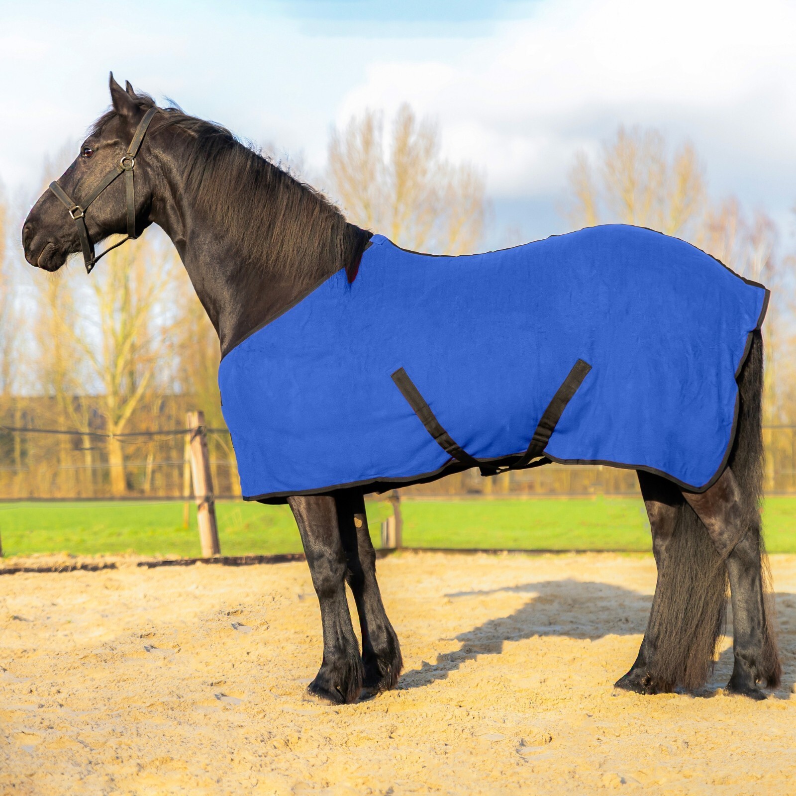 Resistance Long Lasting & Warm Soft Fleece Color Cooler For Horse Free Shipping