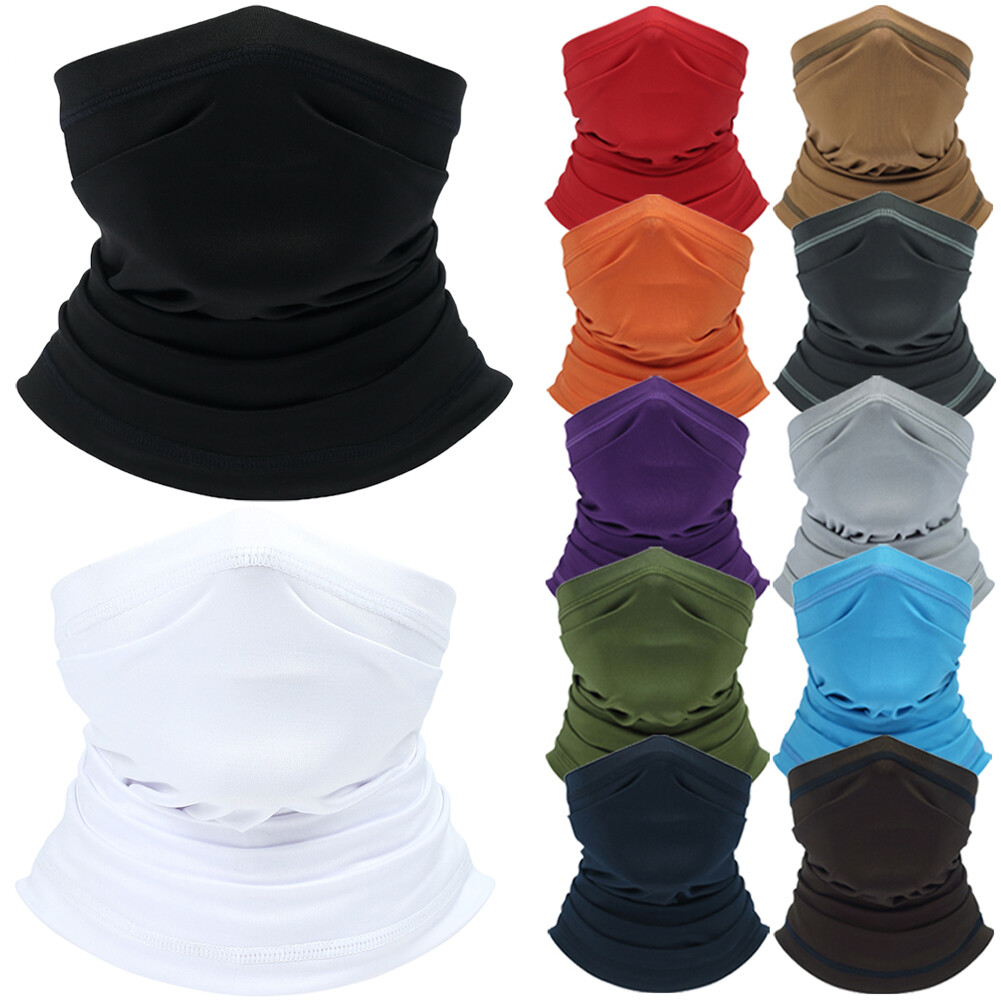 Cooling Summer Neck Gaiter Face Scarf/Neck Cover for Cycling Bandana Headwear US