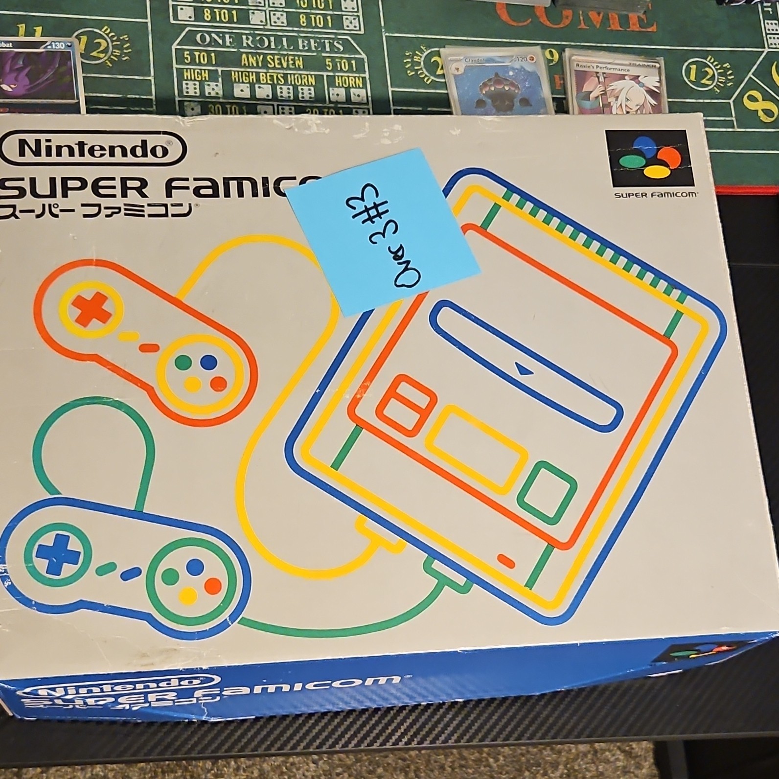 Nintendo Super Famicom Console HVC-002 NTSC-J Japan Gray w/ Box Manuals 2 Pads