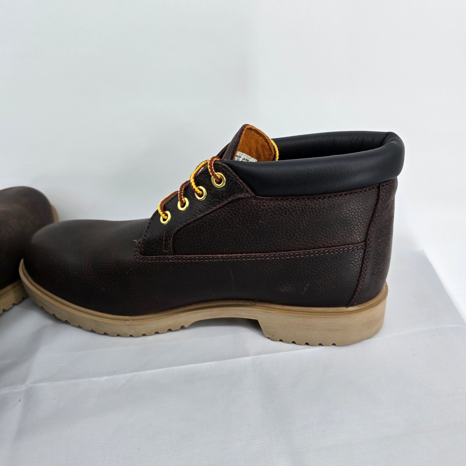 Timberland Mens Waterproof Chukka Boots Brown Leather PrimaLoft TB0A6FTAEXU 9.5