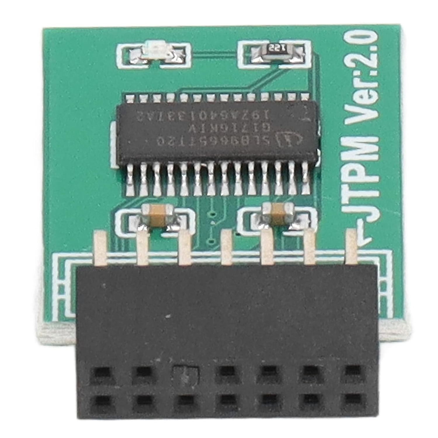 MSI TPM 2.0 Module for Win11 - Green Encryption Board, 14 Pin LPC Interface