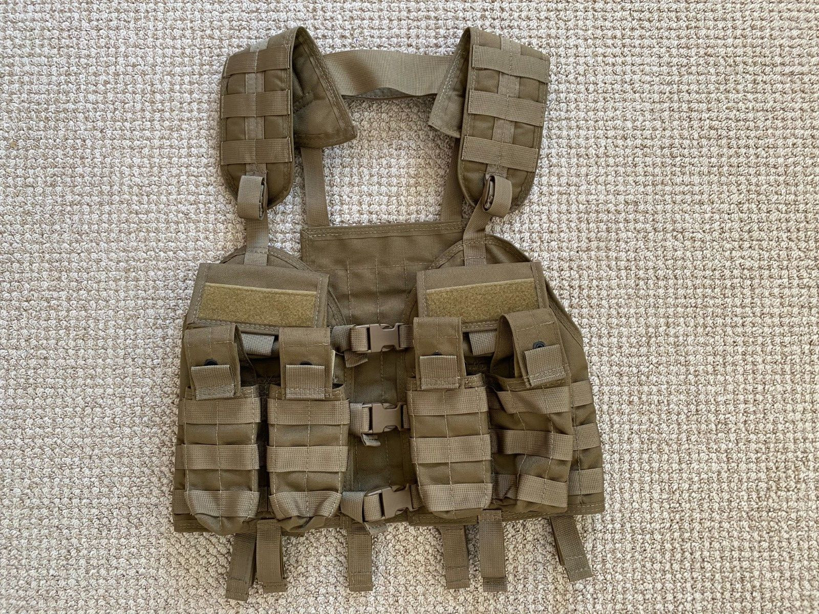 BDS Tactical V-Ops Split Front Chest Rig (Built 2 Order-Customize) Molle