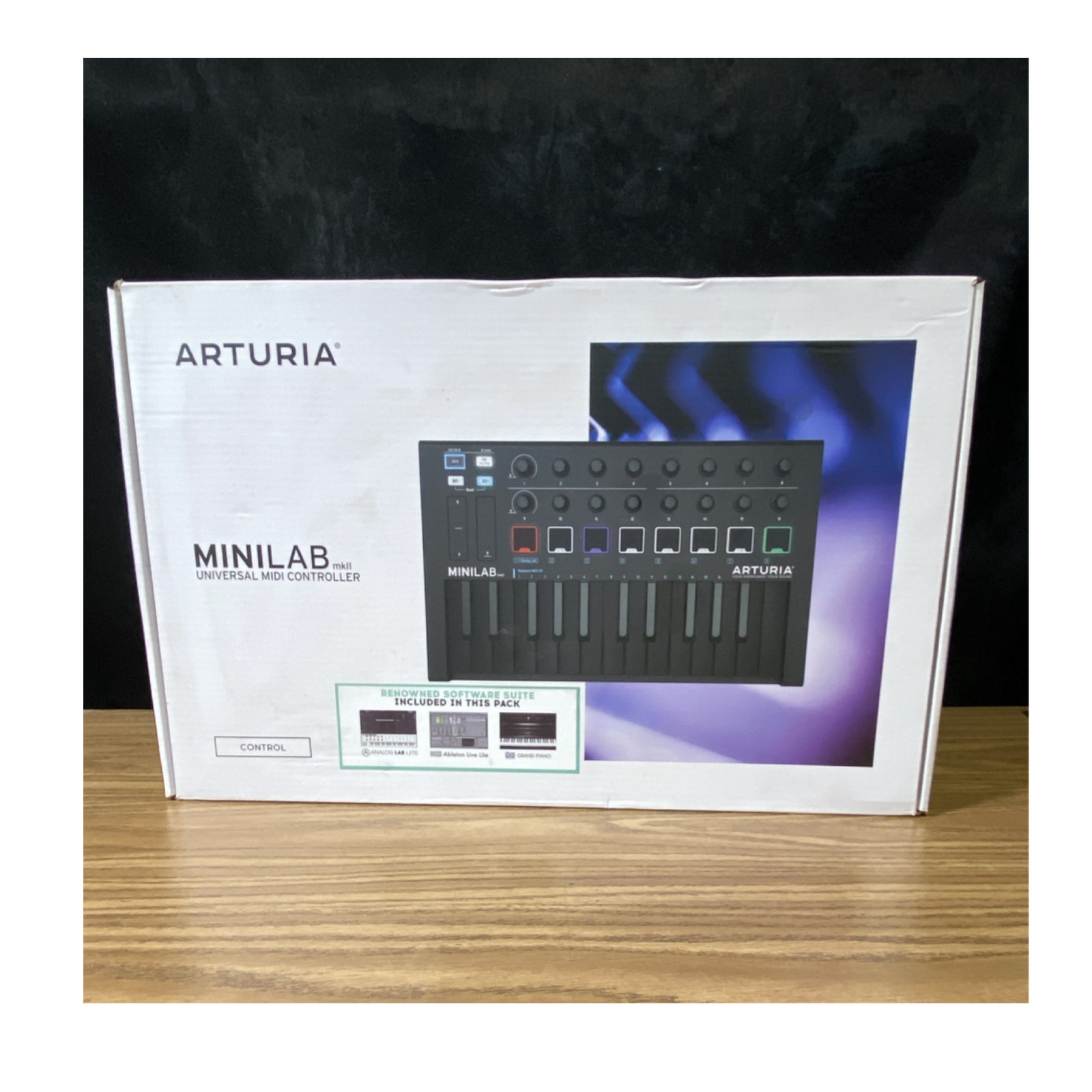 Arturia MiniLab mkII 25-Key USB MIDI Keyboard Controller w/ Pads & Software