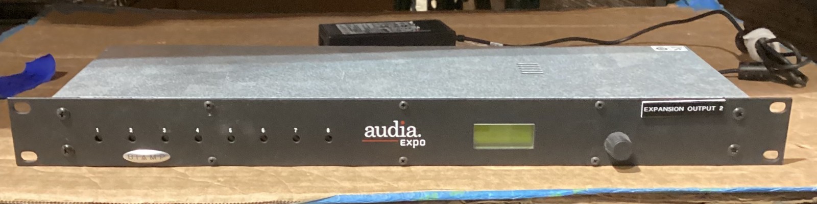 Biamp Audia Audio Expo 8 Channel Audio Output Module With PSU (GR)