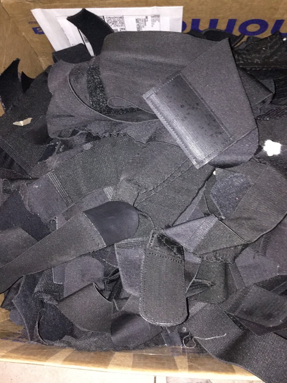 used Body Armor Bullet Proof Vest Carrier Straps.  sold by the handful ~12-16