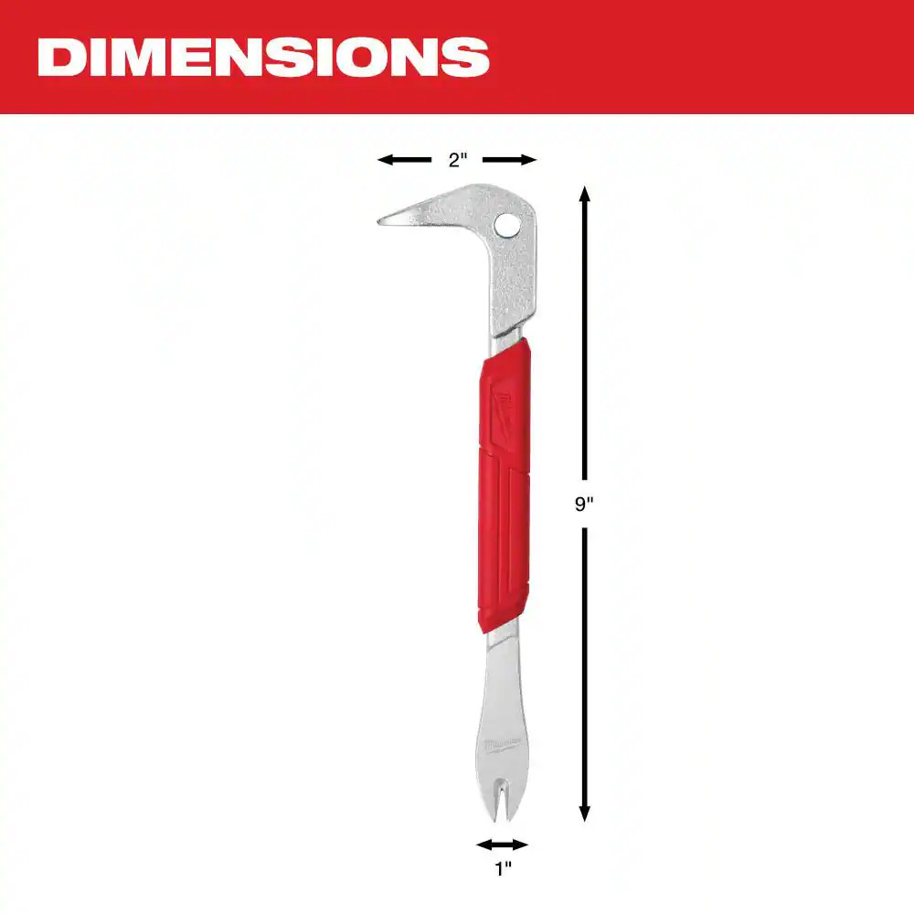 9 In. Nail Puller with Dimpler