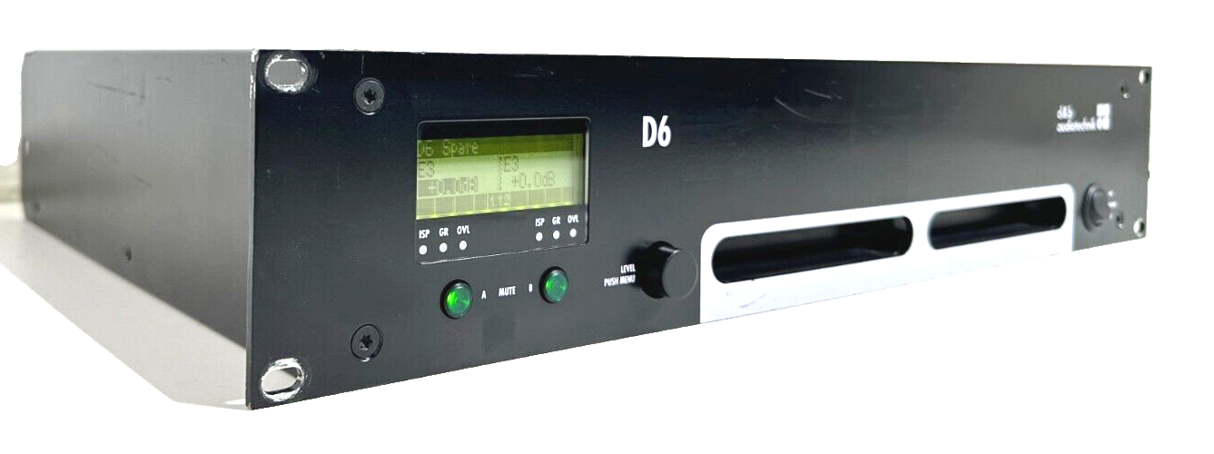 D&B Audiotechnik D6 Power Amp With NL4 (One)THS