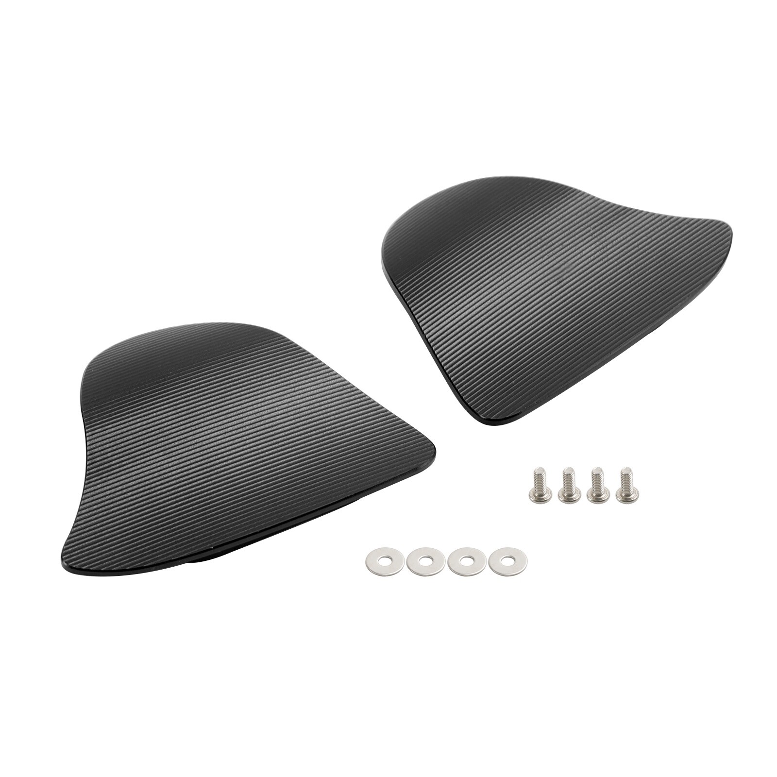 CNC Aluminum Black Mirror Block Off Plates For Yamaha YZF R1 / YZF R1M 20-24 #3