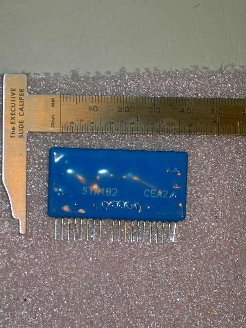 Mitsubishi STK192 4 Bit Single Chip microcontroller SIP 19