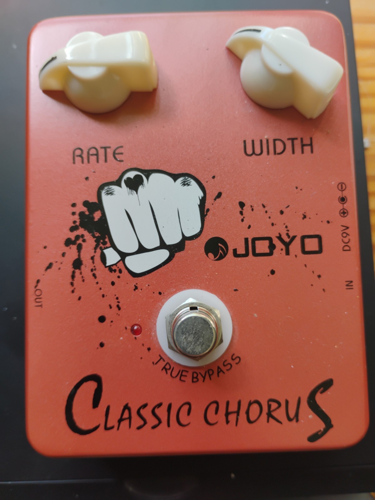 Joyo Classic Chorus Analog Guitar Pedal True Bypass for Electric Guitar