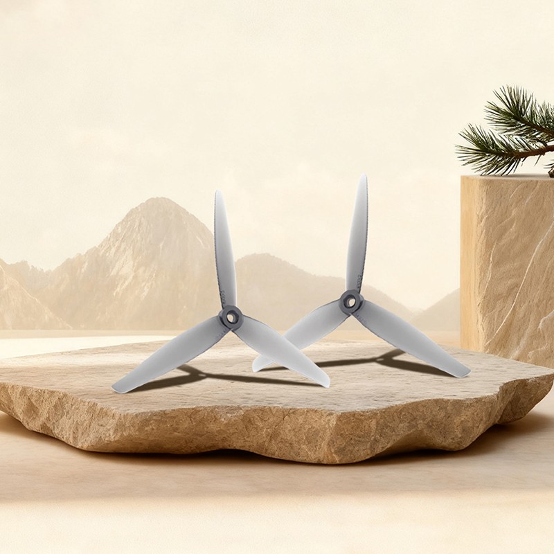 HQProp 6x3x3 Gray PC Long-Range Props 2 Forward 2 Reverse Drone Propellers