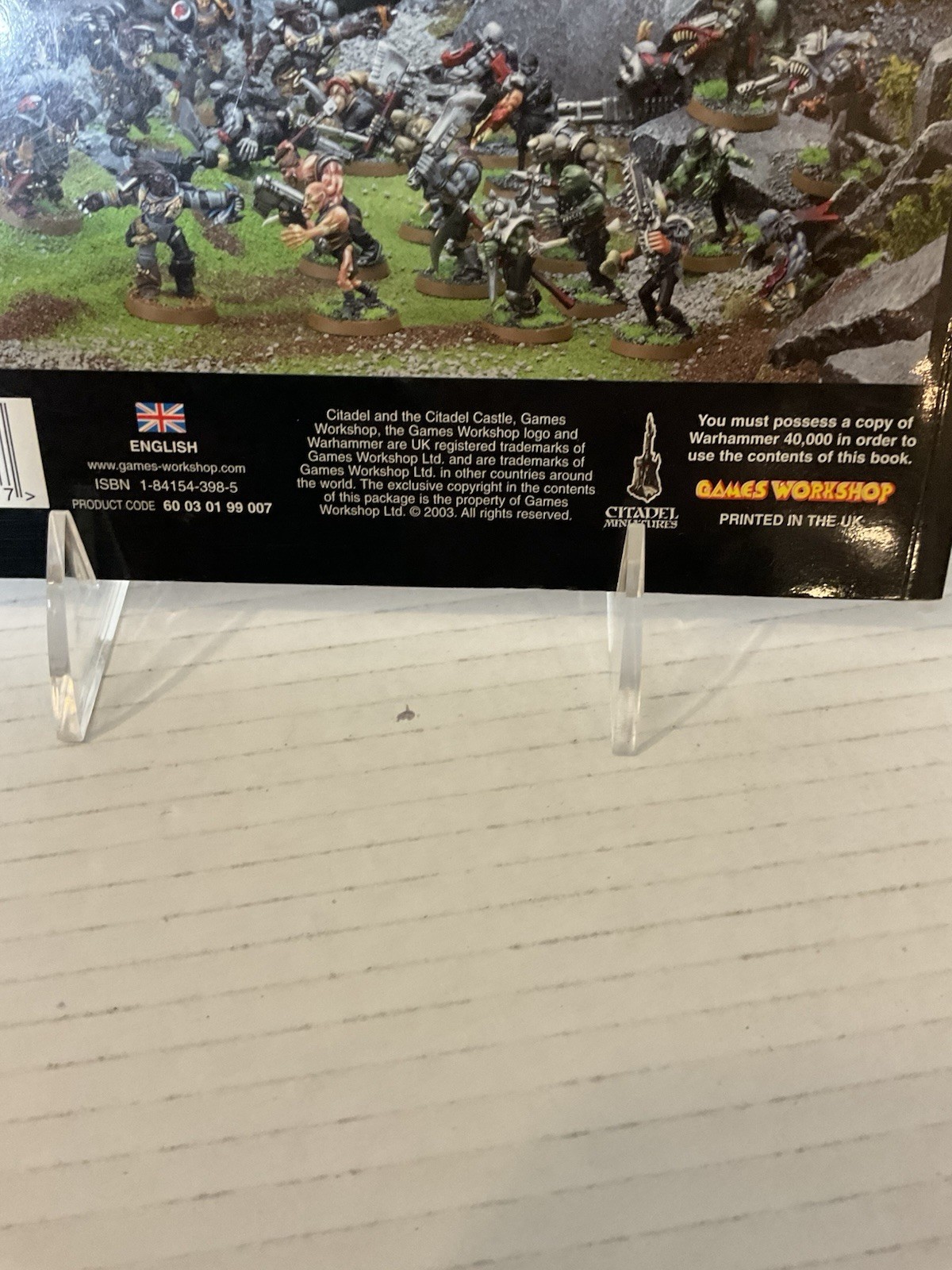 Warhammer 40,000 Eye Of Terror Codex 3rd Edition