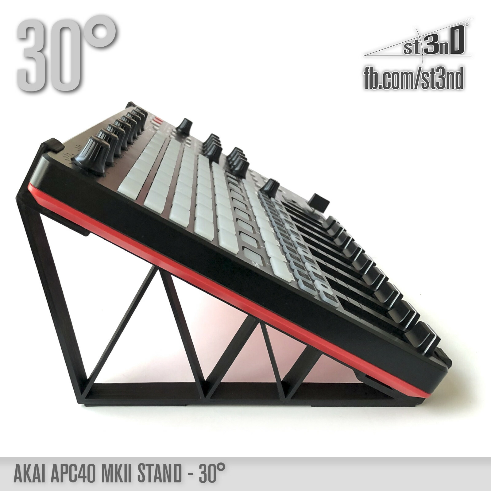 AKAI APC40 MK2 (MKII) STAND - 30 degrees - 3D printed- 100% Buyers Satisfaction