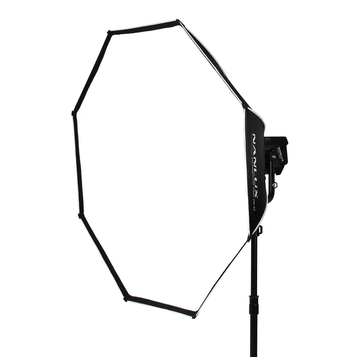Nanlux 150cm Octagonal Softbox with NL Mount for Evoke Spotlight