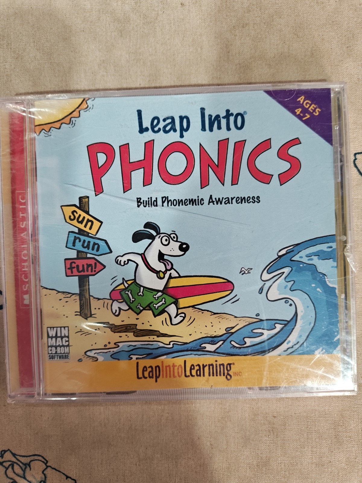 Leap Into Phonics, Build Phonemic Awareness, CD-ROM Ages 4-7 Windows/Mac