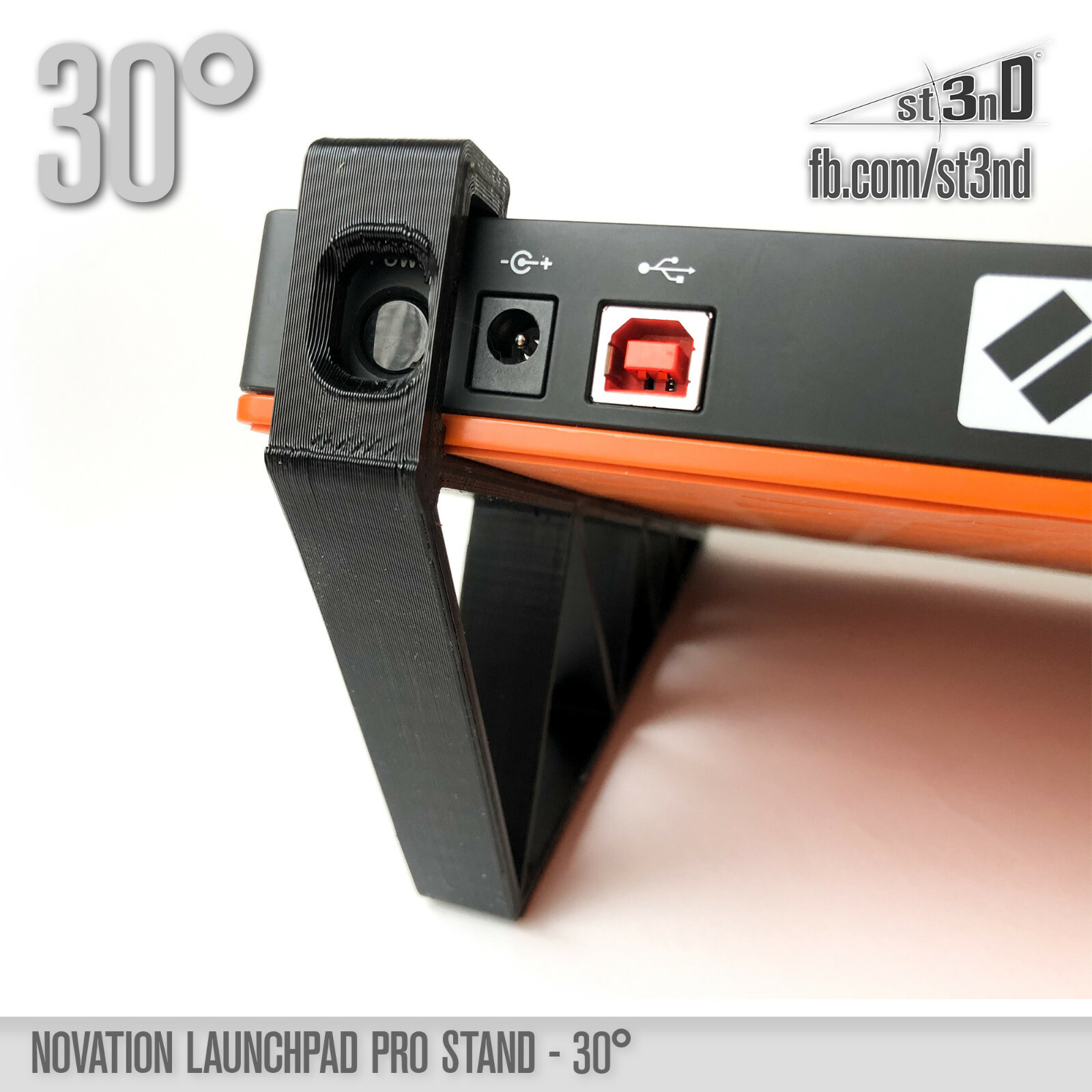 NOVATION LAUNCHPAD PRO STAND - 30 degrees - 3D printed - 100% Buyer satisfaction