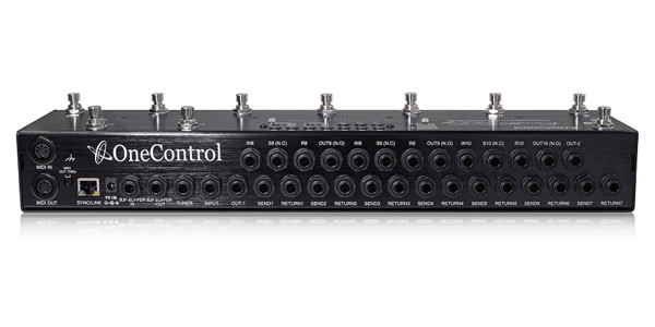 NEW ONE CONTROL CROCODILE TAIL LOOP OC10 GUITAR PEDAL EFFECT LOOP CONTROLLER