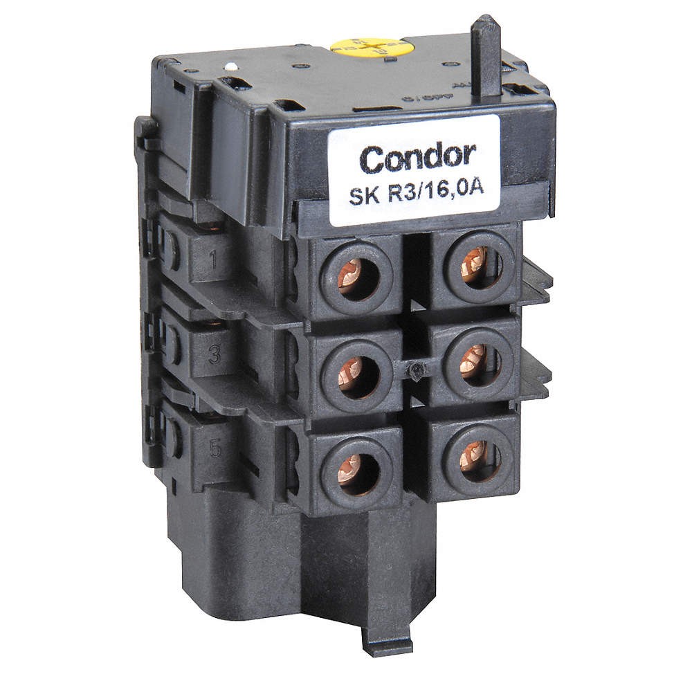 CONDOR USA, INC SK-R3/16 Thermal Overload, 10A to 16A, 3 Phase 12T098