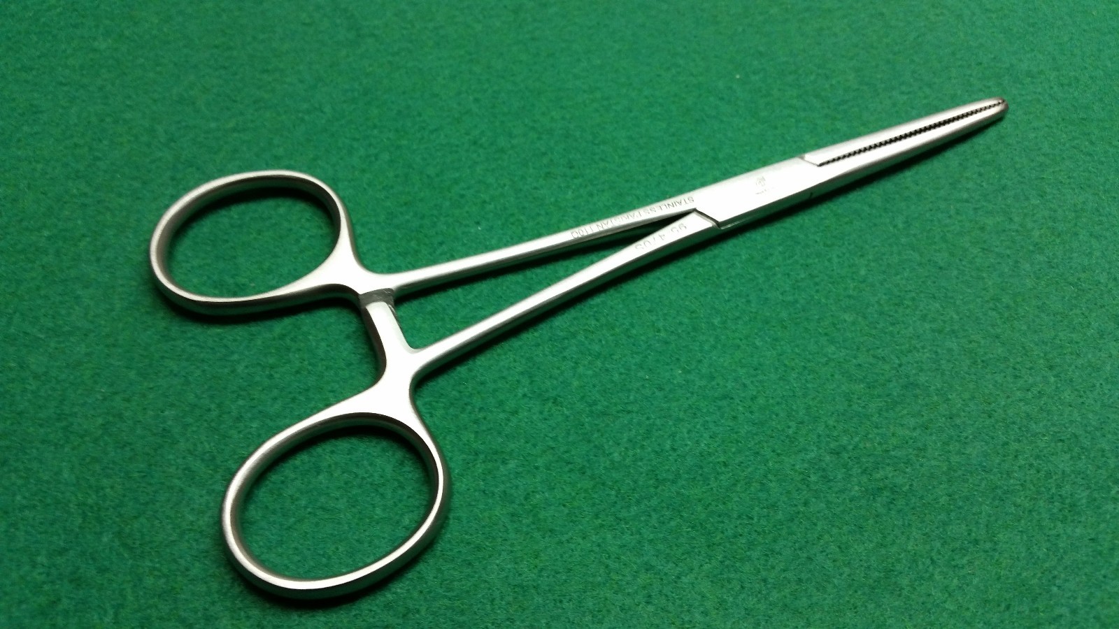 3 O.R GRADE PEAN FORCEPS SERRATED STR 5.5'' SATIN FINISH SURGICAL INSTRUMENTS