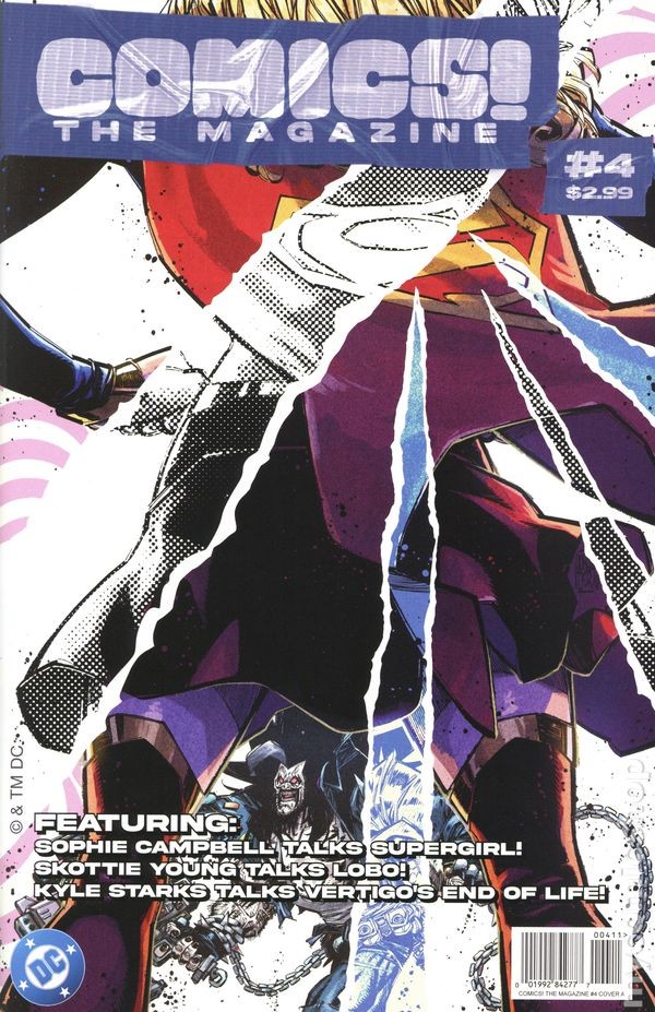 Comics the Magazine #4A NM 2026 Stock Image