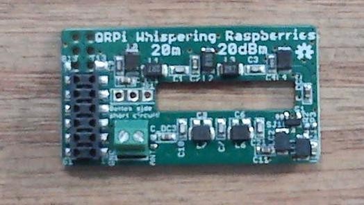 TAPR HA7DCD RPi 20M WSPR Board