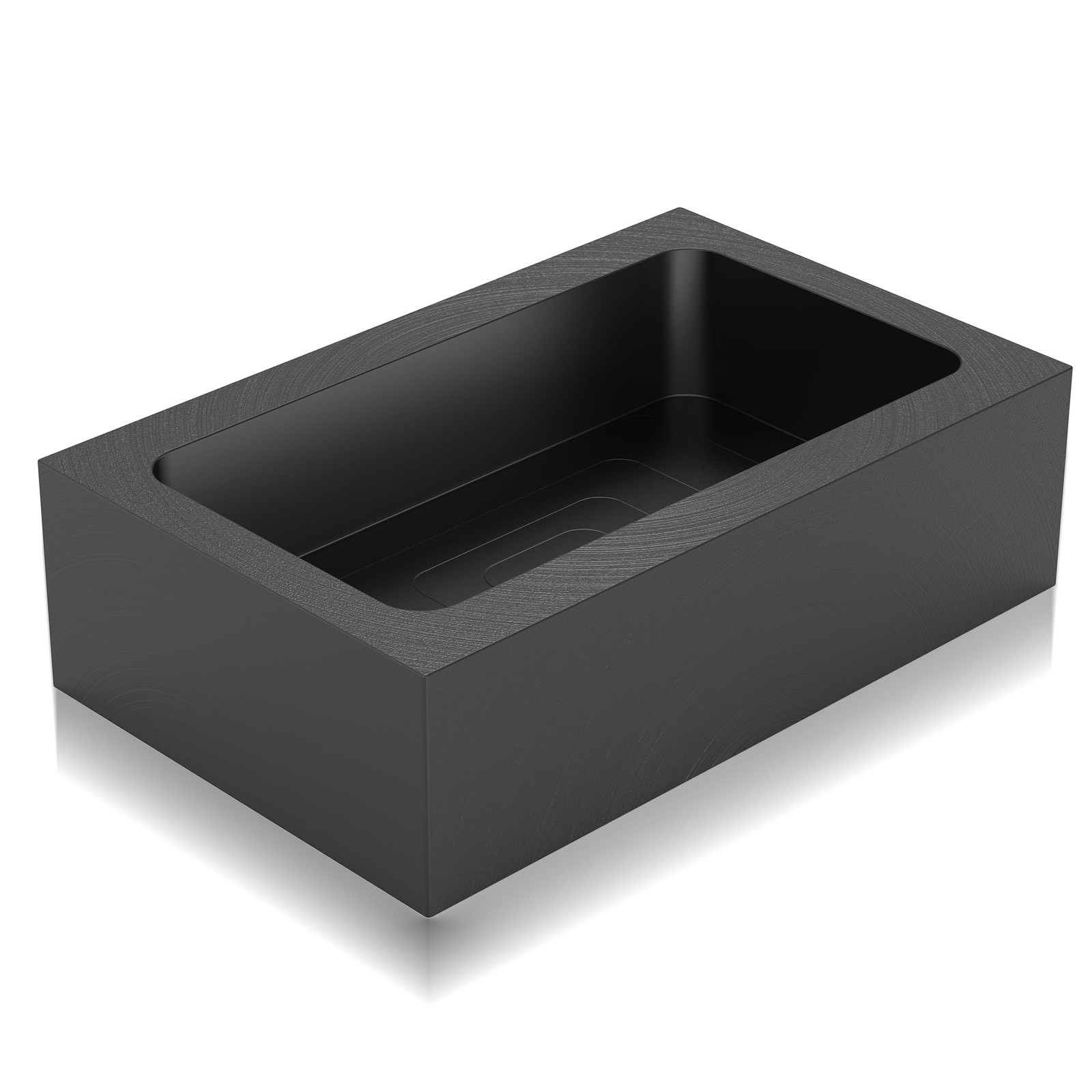 MMasters 2.5kg Premium Graphite Ingot Mold for Metal Casting - High-Purity Ma...