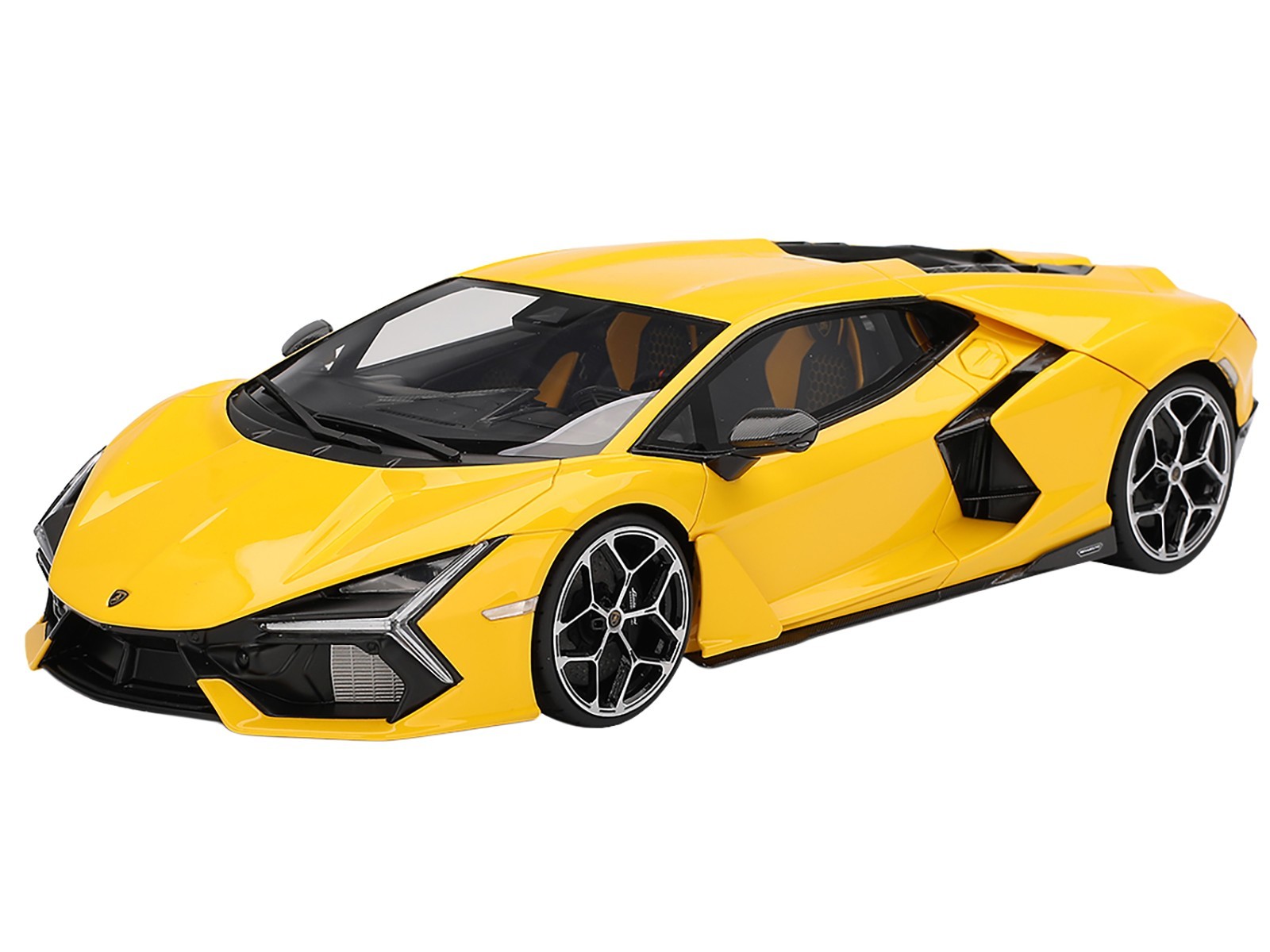 LAMBORGHINI REVUELTO GIALLO (YELLOW) 1/18 MODEL CAR BY TOP SPEED TS0620