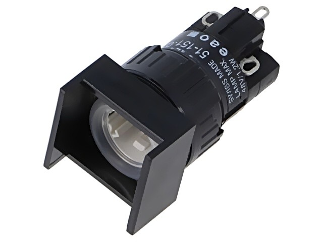 51-151.0252 Switch: Body 16mm Rod.Pos: 1 NC + NO Pos: 2 On: Ø16.2mm EAO