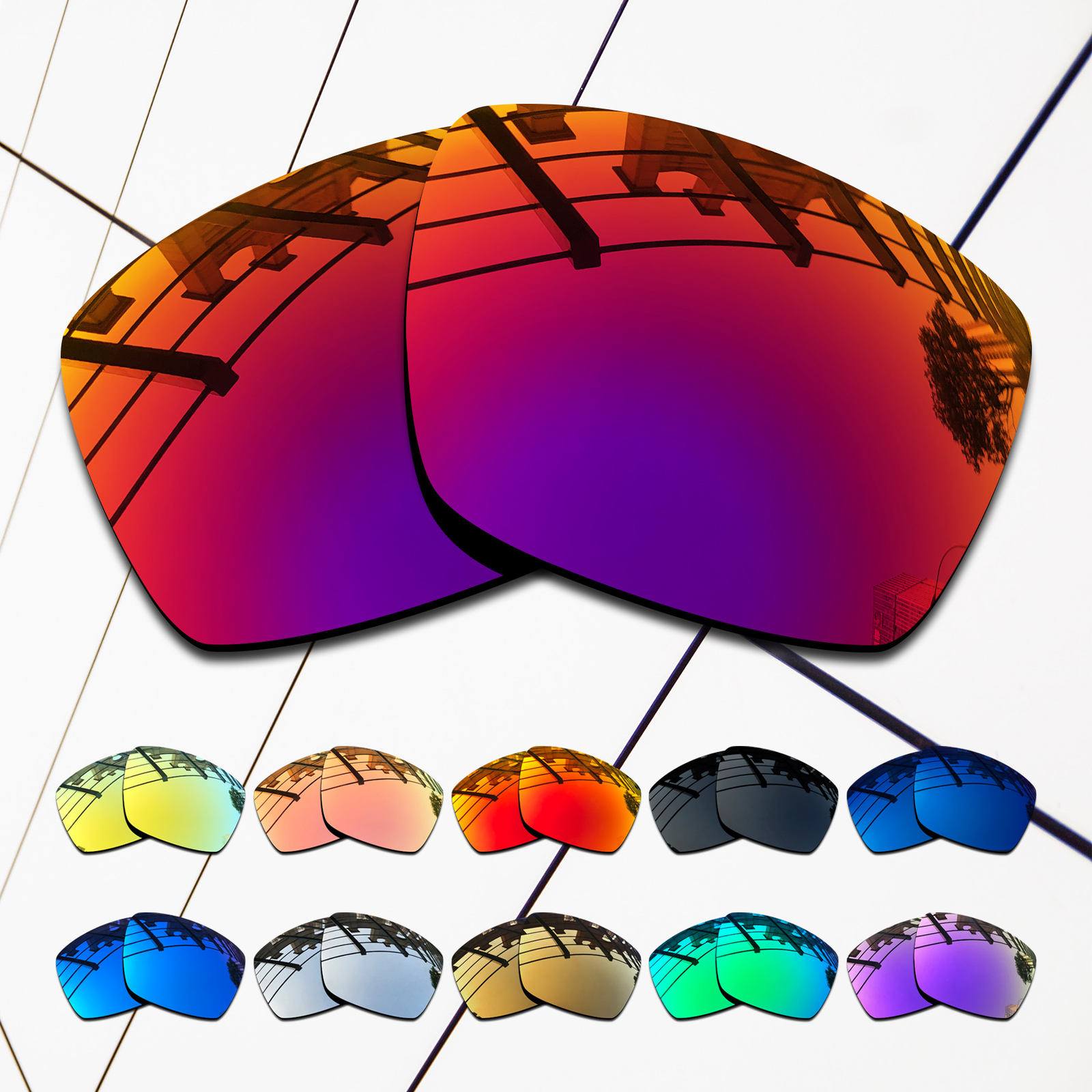 TRUE POLARIZED Replacement Lenses Compatible With Leupold Switchback Multi-Color