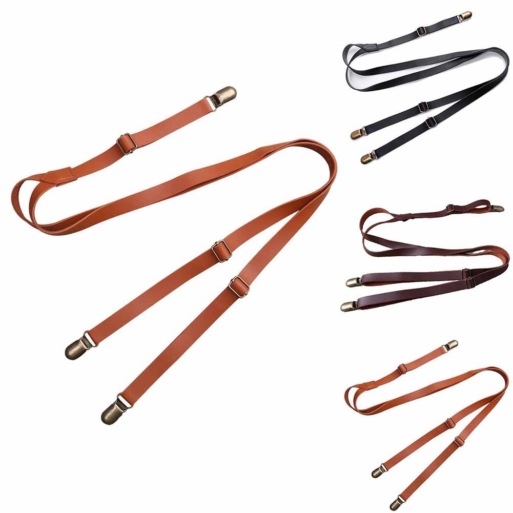 Stylish Leisure Suspenders Mens Hook Multifunctional Pants Stretch Vintage