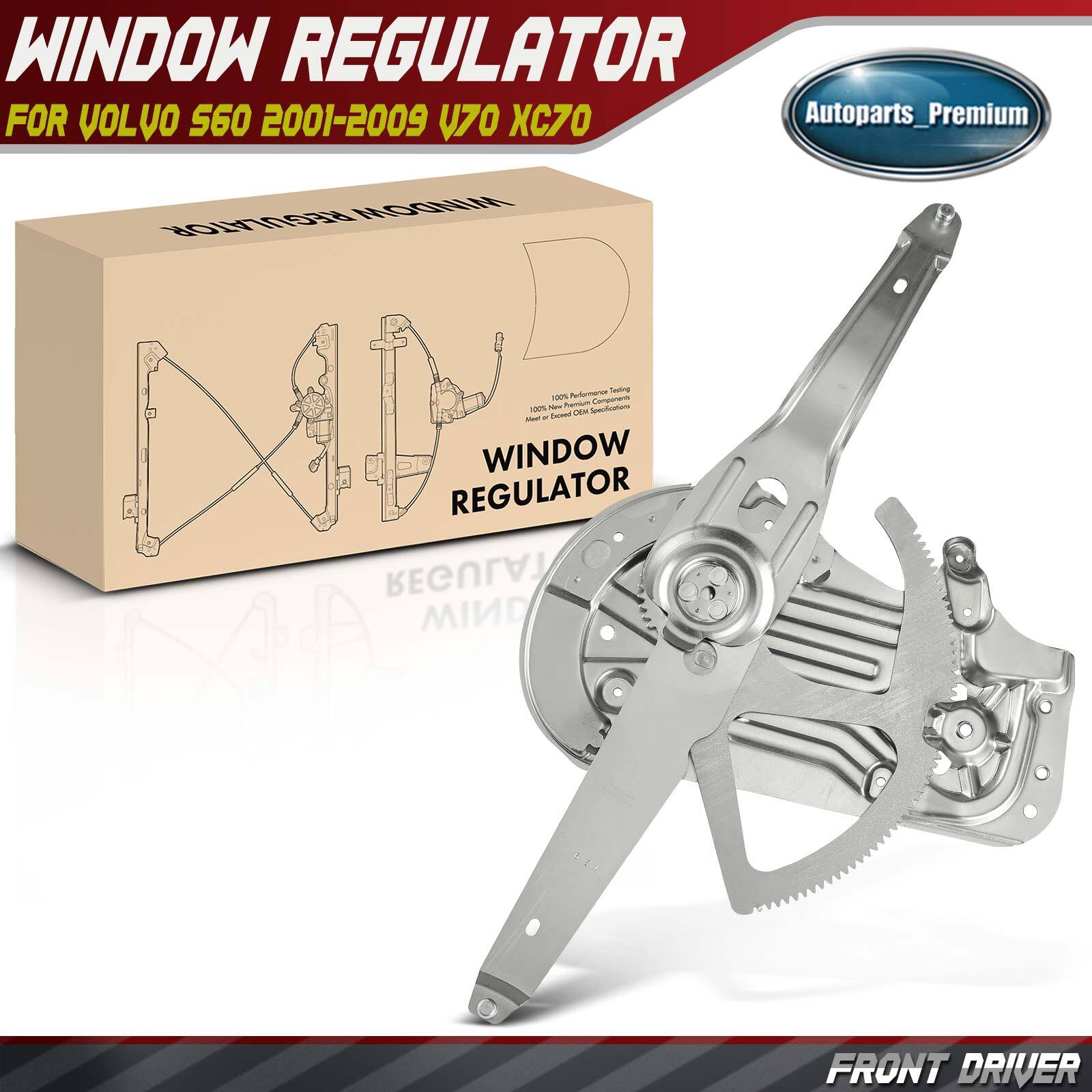 Front Driver Power Electric Window Regulator for Volvo S60 2001-2009 V70 XC70